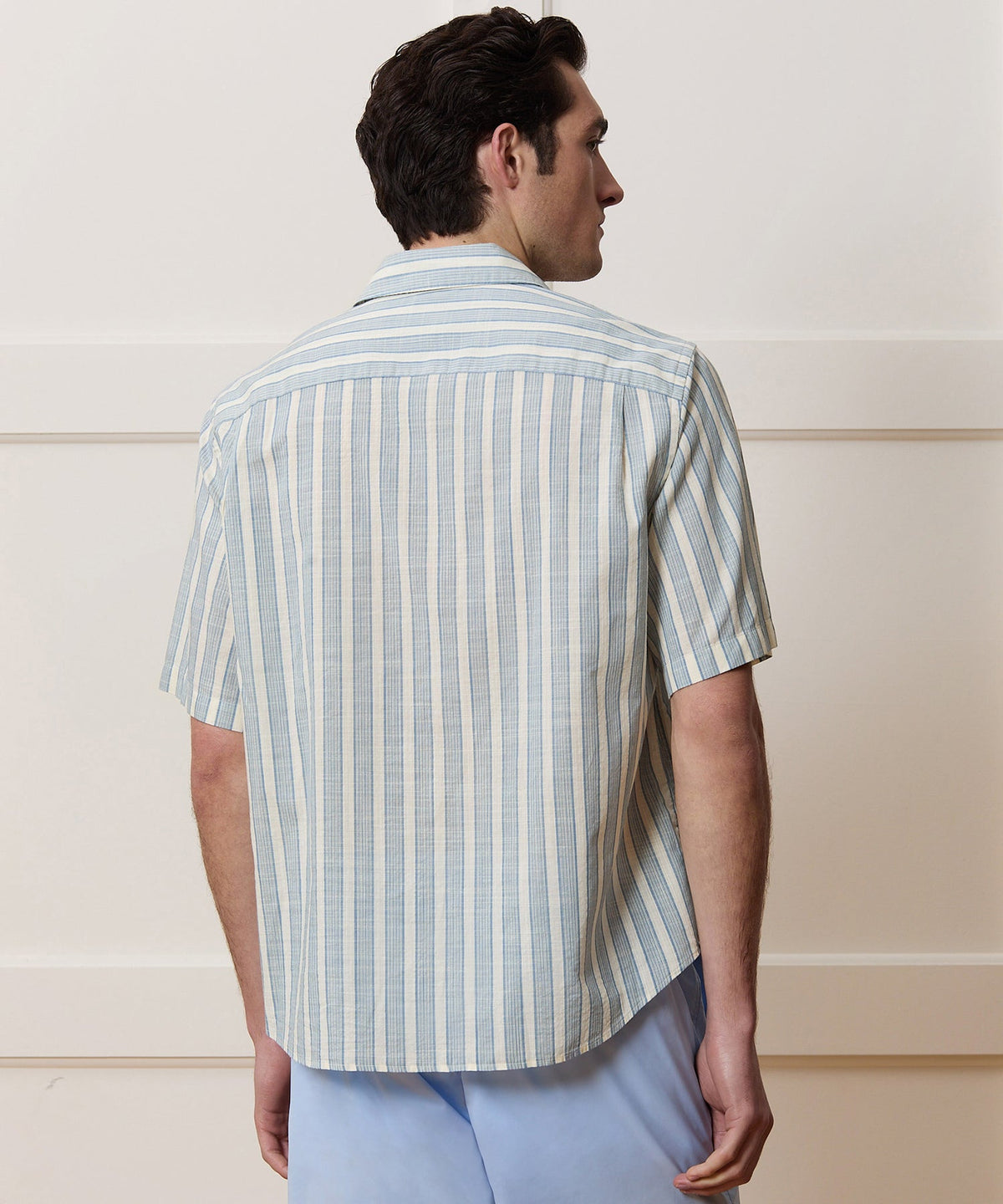 Todd Snyder Summerweight Big Shirt - Blue