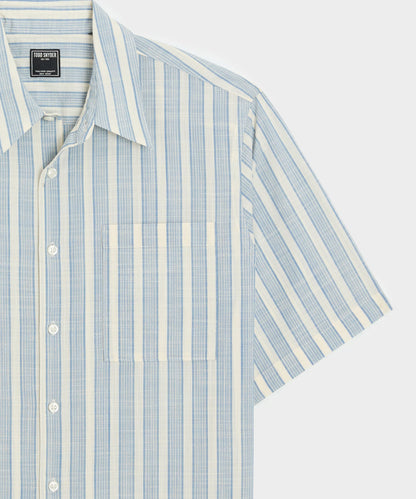 Todd Snyder Summerweight Big Shirt - Blue