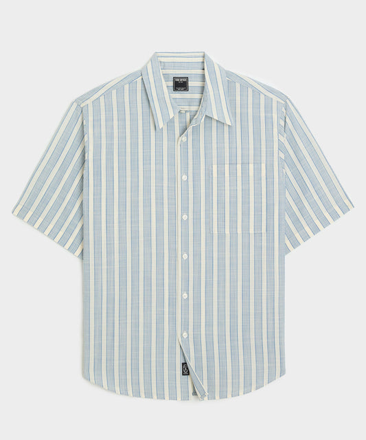 Todd Snyder Summerweight Big Shirt - Blue