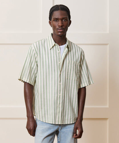 Todd Snyder Summerweight Big Shirt - Olive