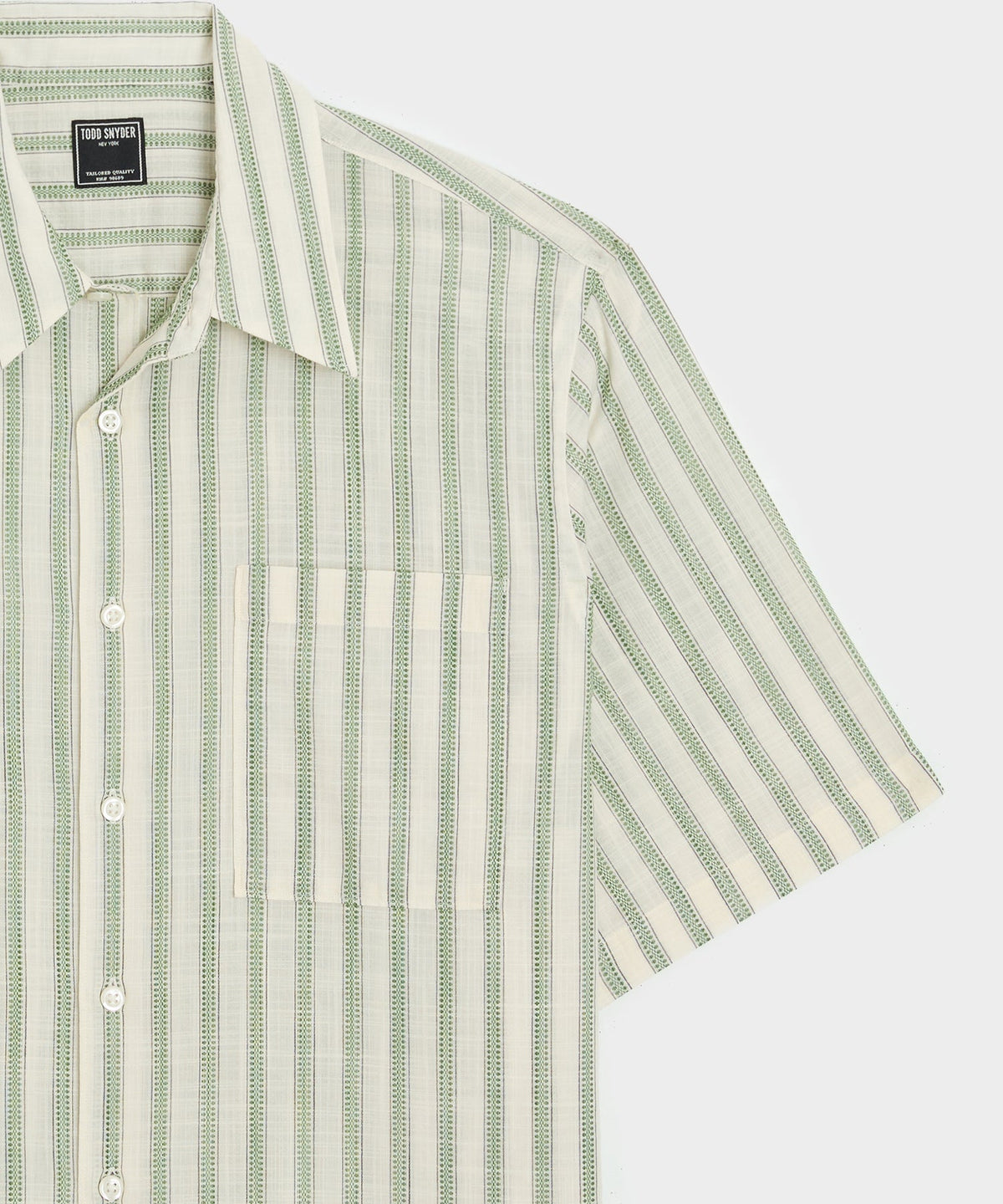 Todd Snyder Summerweight Big Shirt - Olive