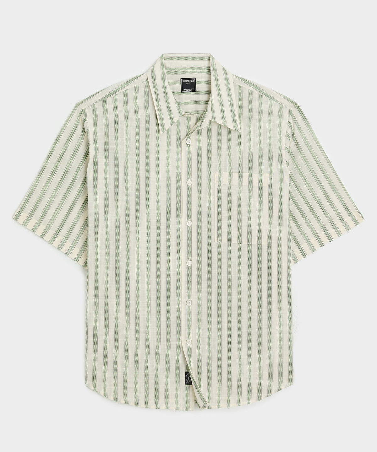 Todd Snyder Summerweight Big Shirt - Olive
