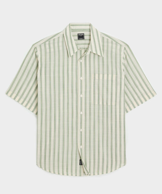 Todd Snyder Summerweight Big Shirt - Olive