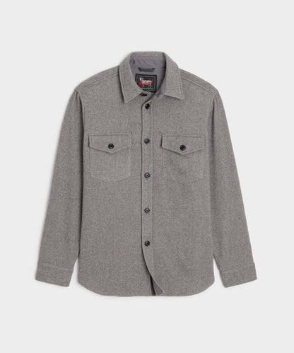 Todd Snyder Todd Snyder X Woolrich Cashmere Shirt Jacket - Grey