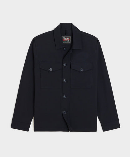 Todd Snyder Todd Snyder X Woolrich Twill Camp Shirt - Navy