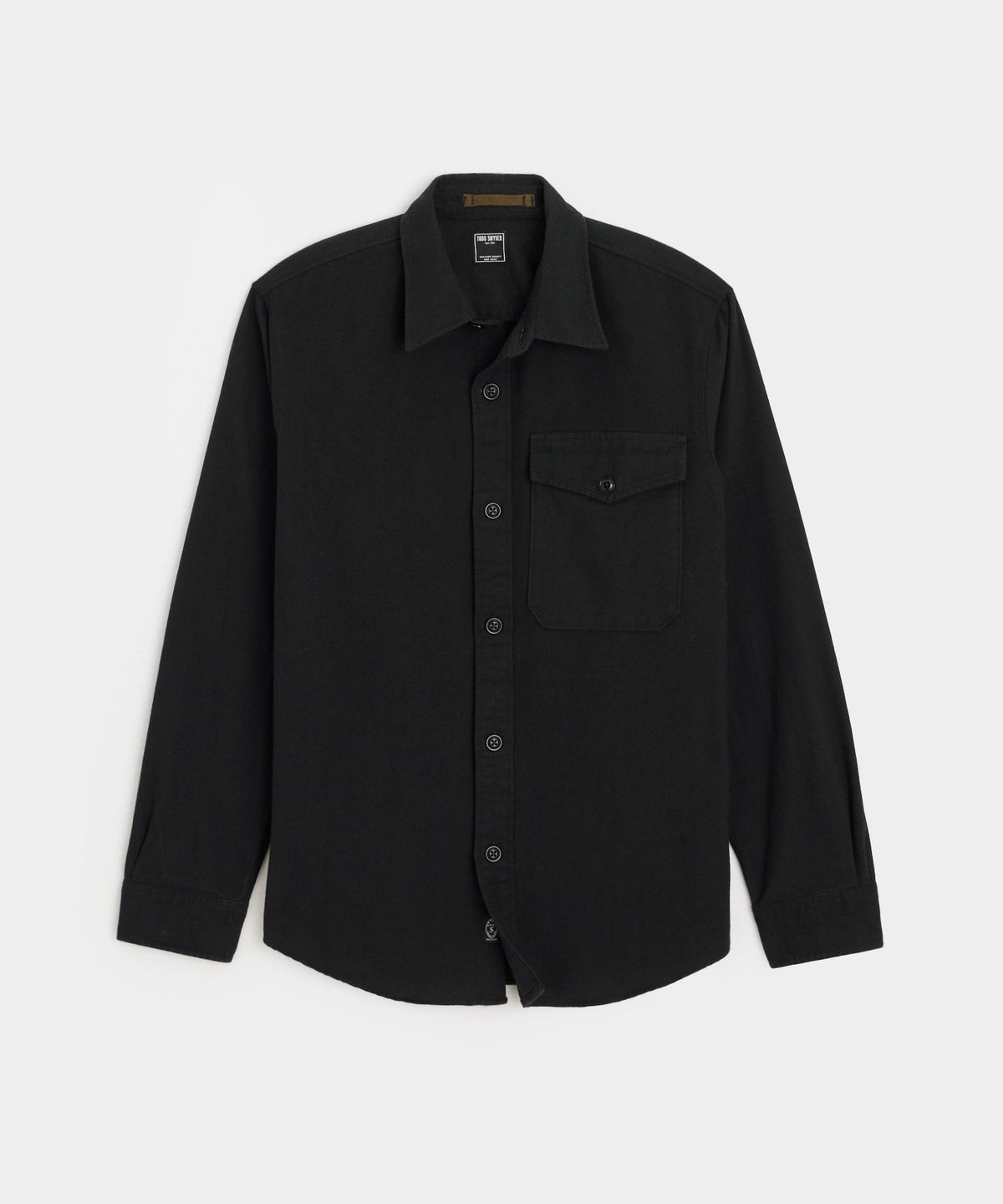 Todd Snyder Chamois Shirt - Black