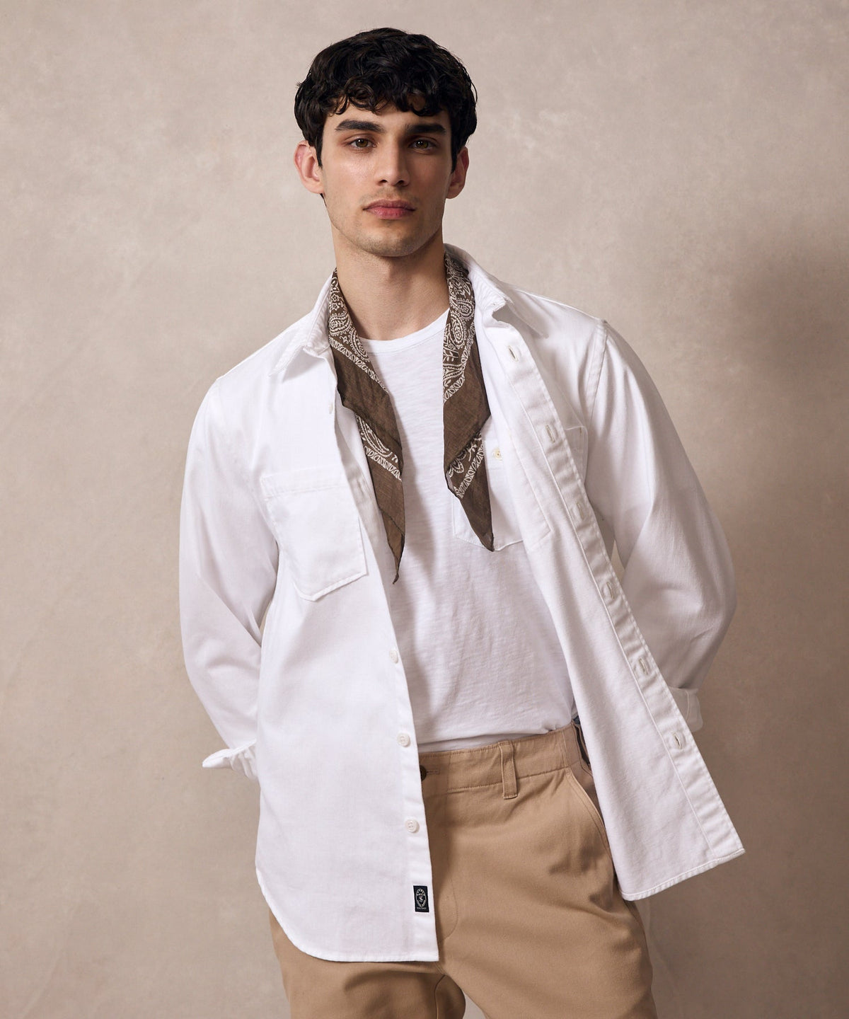 Todd Snyder Classic Fit Denim Overshirt - Canvas