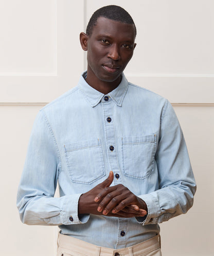 Todd Snyder Denim Overshirt - Indigo