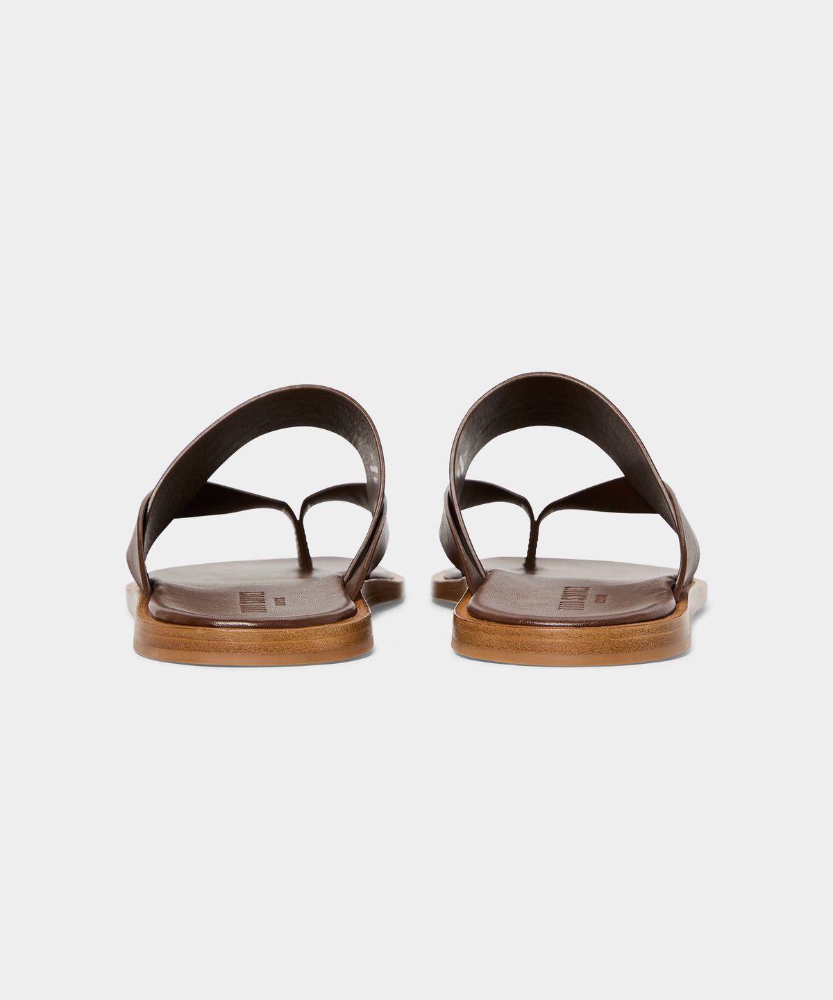 Todd Snyder Porto Leather Crossover Sandal - Brown