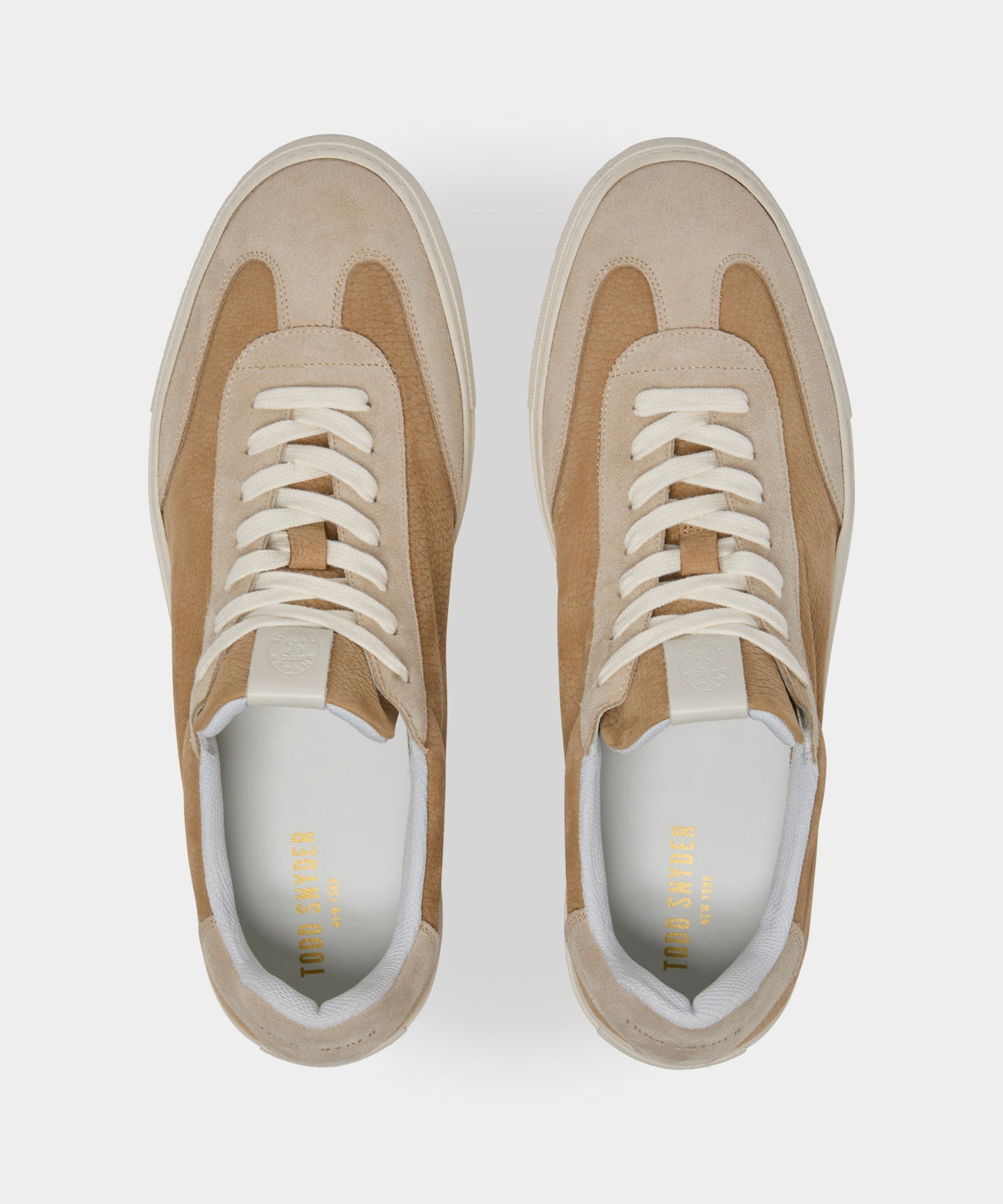 Todd Snyder Porto Low Profile Sneaker - Cappuccino
