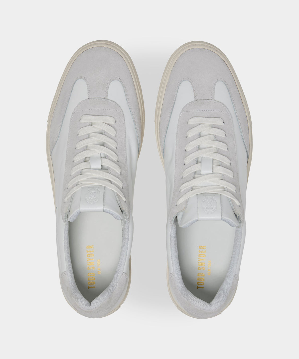 Todd Snyder Porto Low Profile Sneaker - White