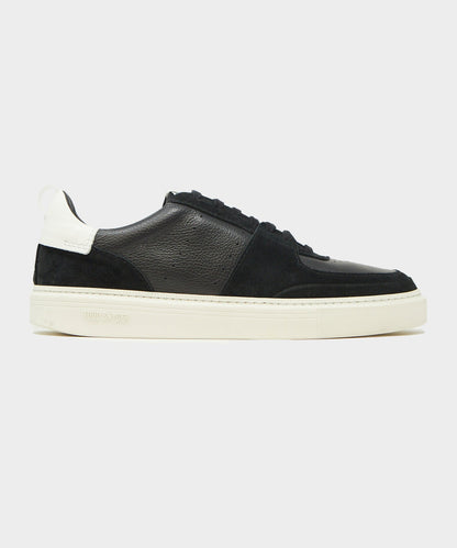Todd Snyder Tuscan Leather Court Shoe - Black