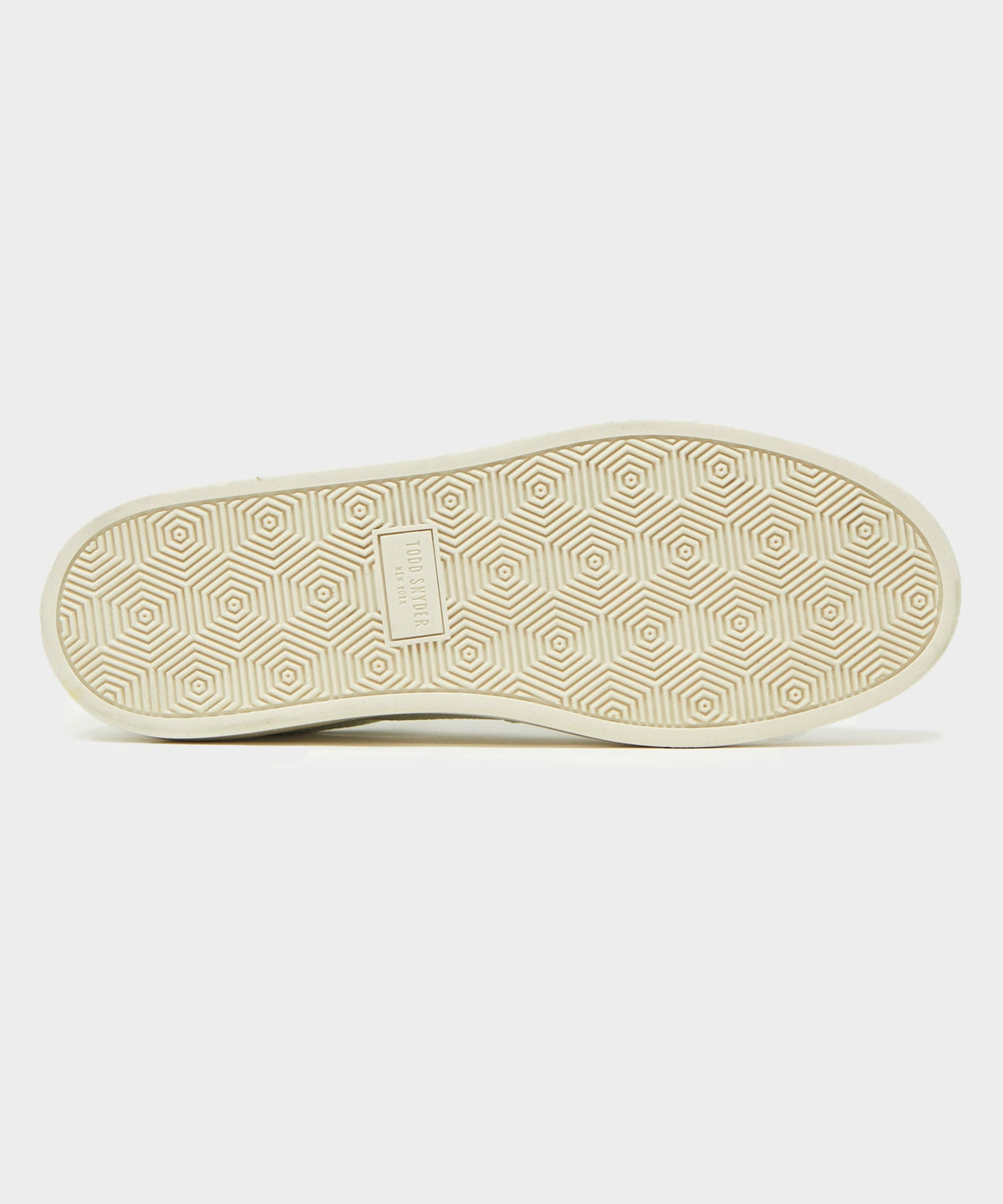 Todd Snyder Tuscan Leather Court Shoe - White