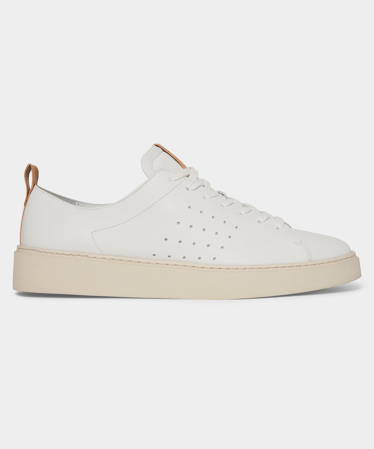 Todd Snyder Porto Leather Court Sneaker - White