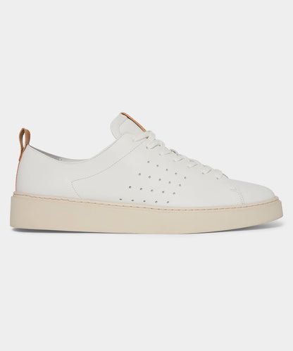 Todd Snyder Porto Leather Court Sneaker - White