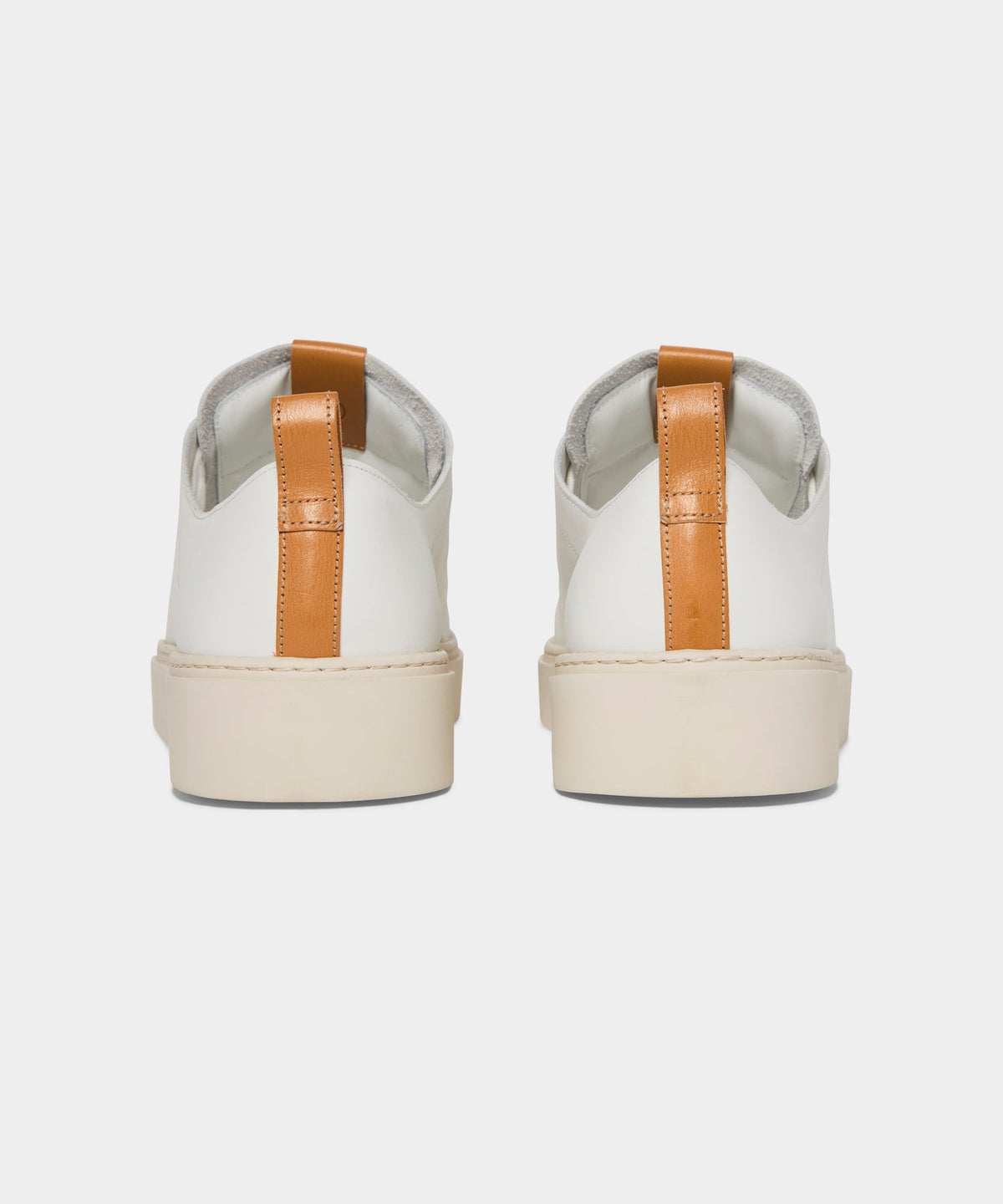 Todd Snyder Porto Leather Court Sneaker - White