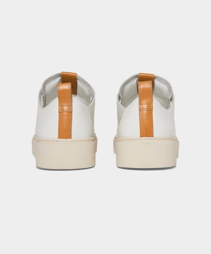 Todd Snyder Porto Leather Court Sneaker - White