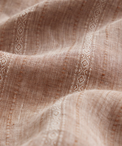 Todd Snyder Relaxed Linen Popover Shirt - Rust