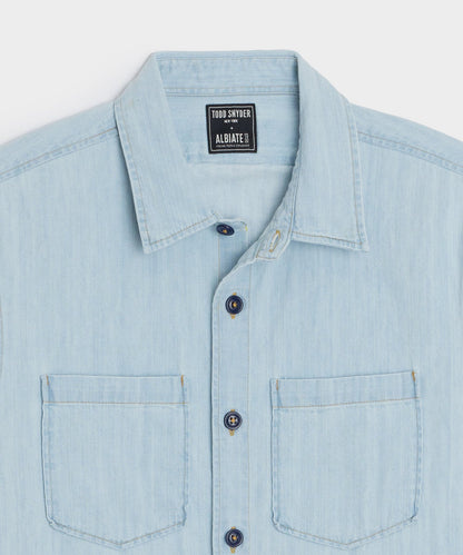 Todd Snyder Denim Overshirt - Indigo