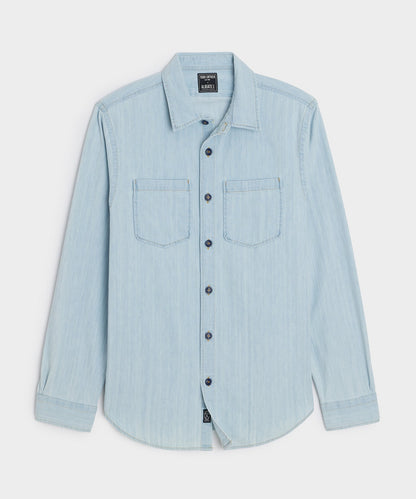 Todd Snyder Denim Overshirt - Indigo