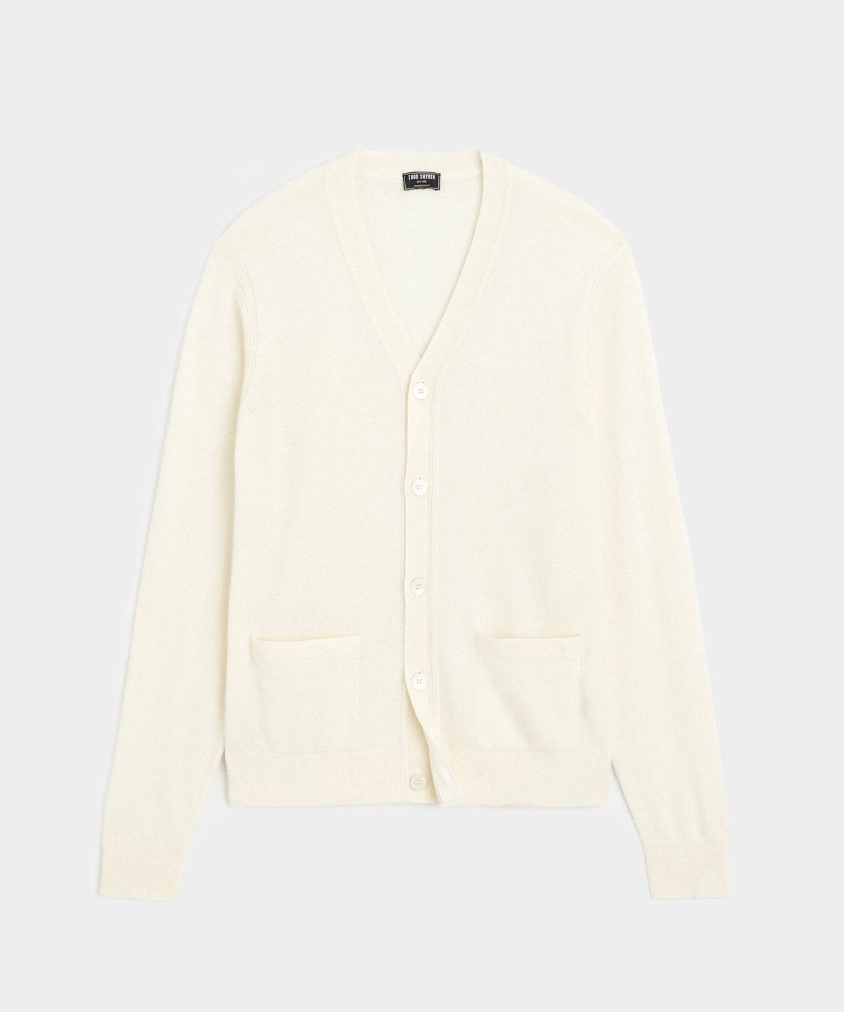 Todd Snyder Cashmere Cardigan - Bisque