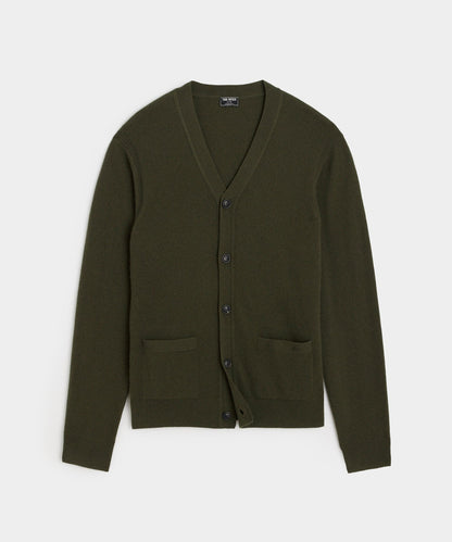 Todd Snyder Cashmere Cardigan - Snyder Olive