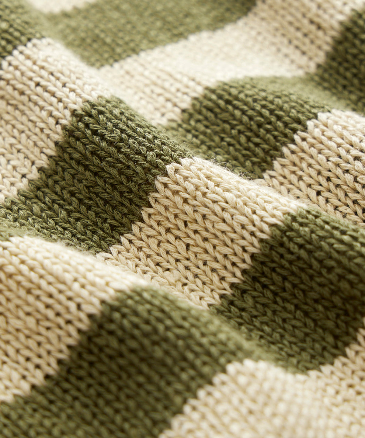 Todd Snyder Linen Striped Crewneck - Olive