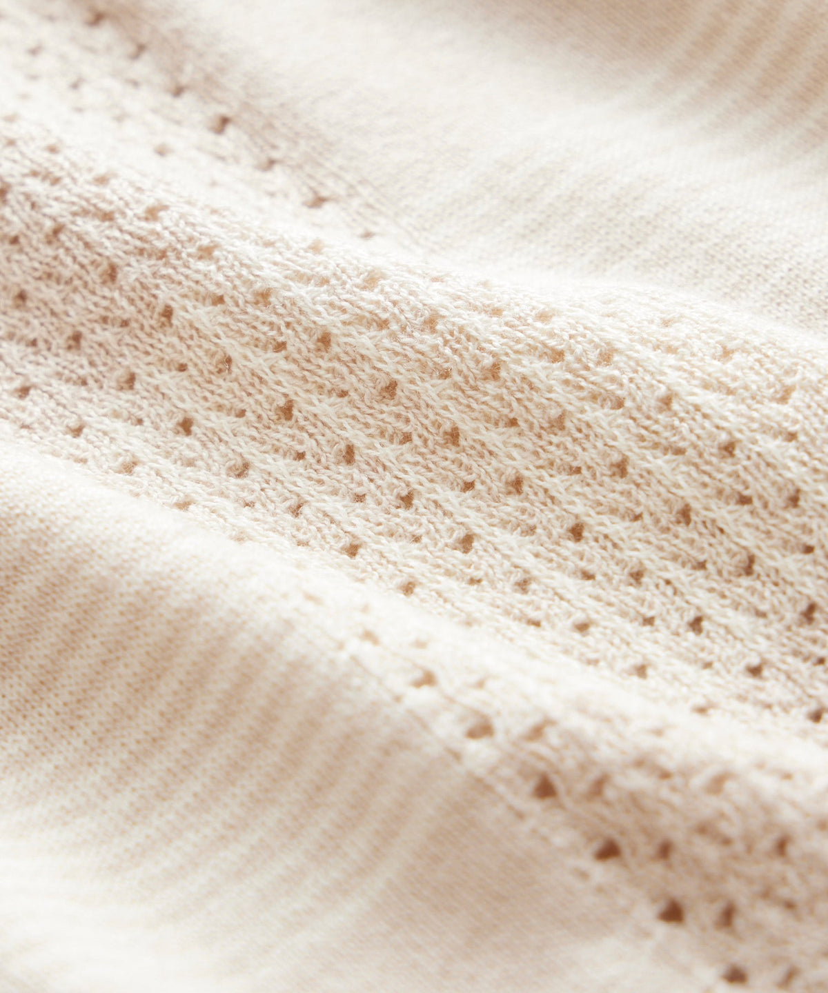 Todd Snyder Mesh Silk-Cotton Montauk Sweater Polo - Coastal White