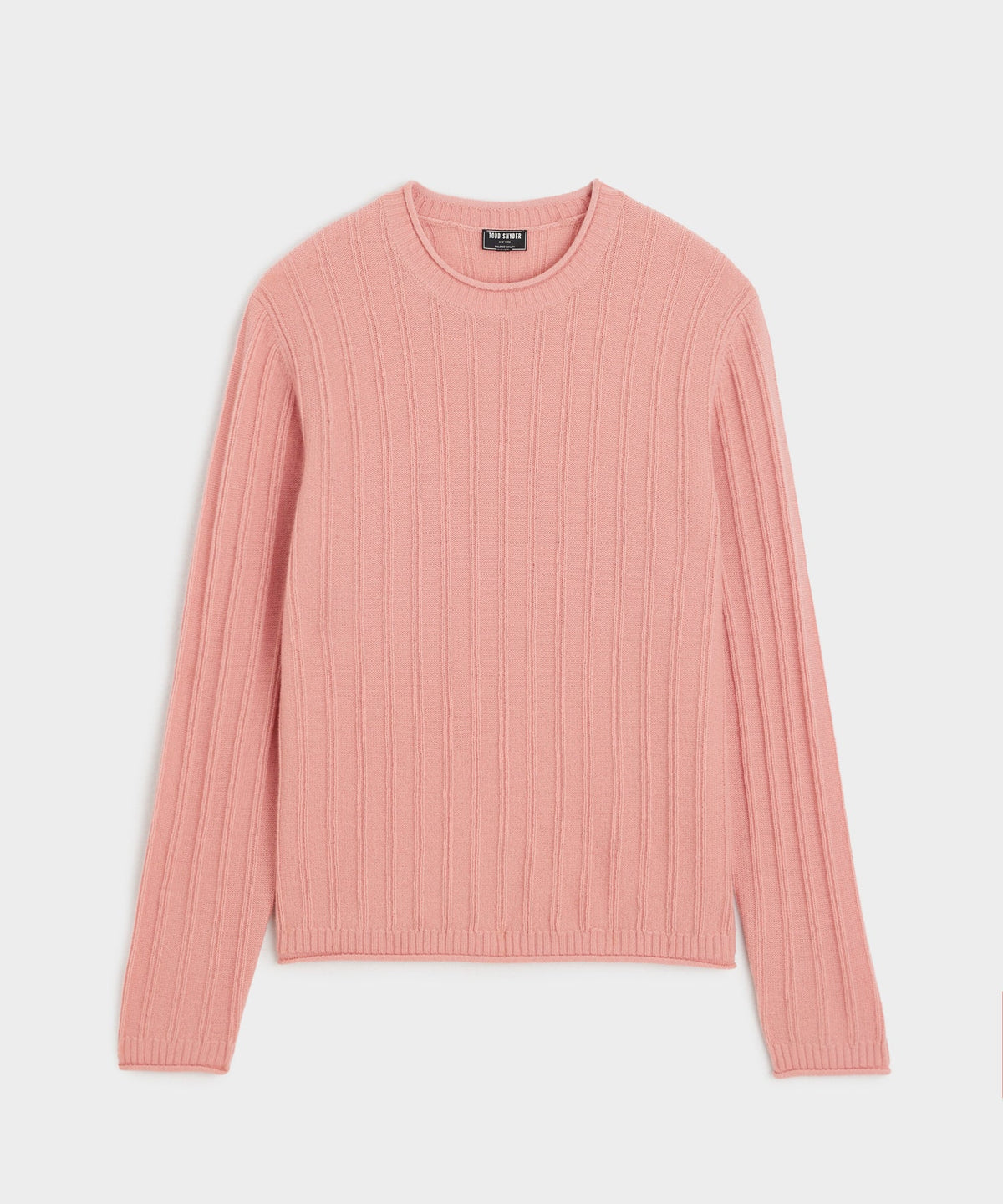 Todd Snyder Channel Crewneck - Shell Pink