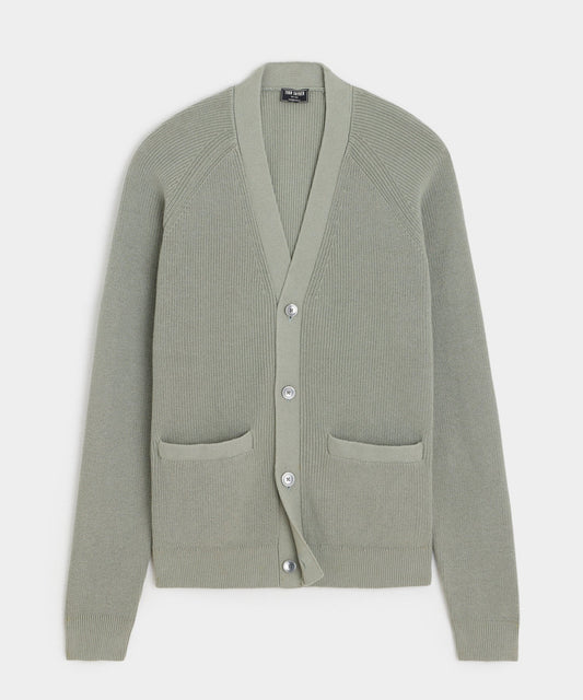 Todd Snyder Beechwood Cardigan - Sage