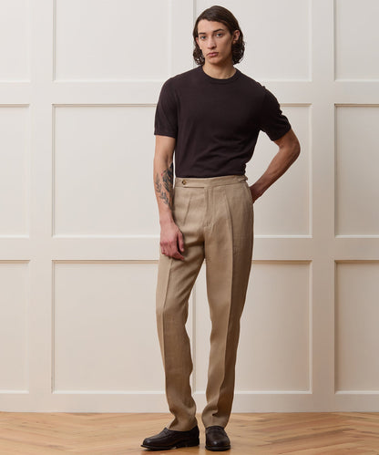 Todd Snyder Silk-Cashmere Sweater Tee - Espresso Bean