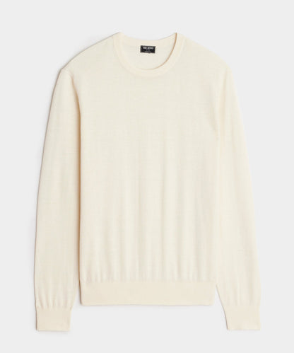 Todd Snyder Silk-Cashmere Crewneck Sweater - Bisque