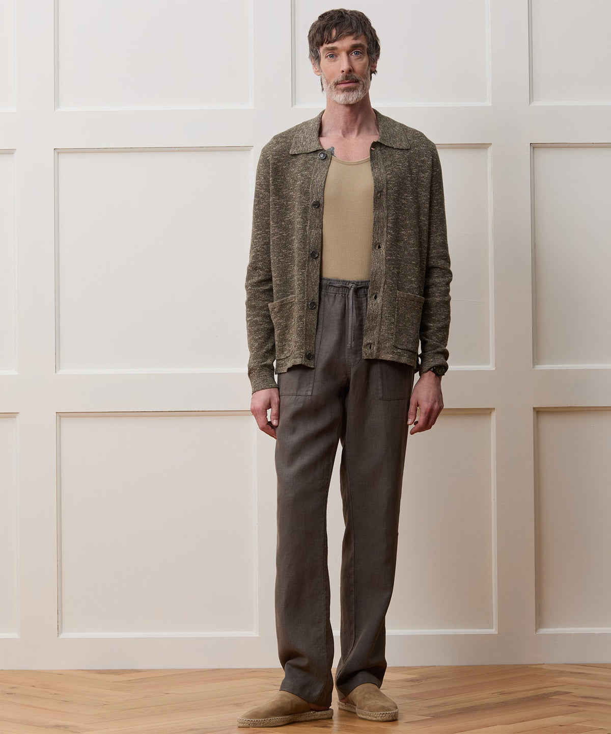 Todd Snyder Shore Pub Jacket - Olive Vine