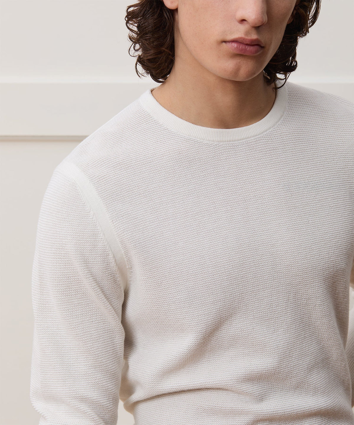 Todd Snyder Vista Crewneck Sweater - Bisque
