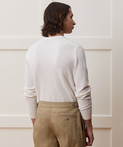 Todd Snyder Vista Crewneck Sweater - Bisque