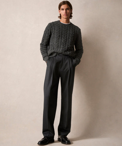 Todd Snyder Italian Cavalry Twill Wythe Trouser - Charcoal