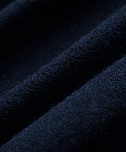 Todd Snyder Silk-Cashmere Tipped Montauk Sweater Polo - Navy
