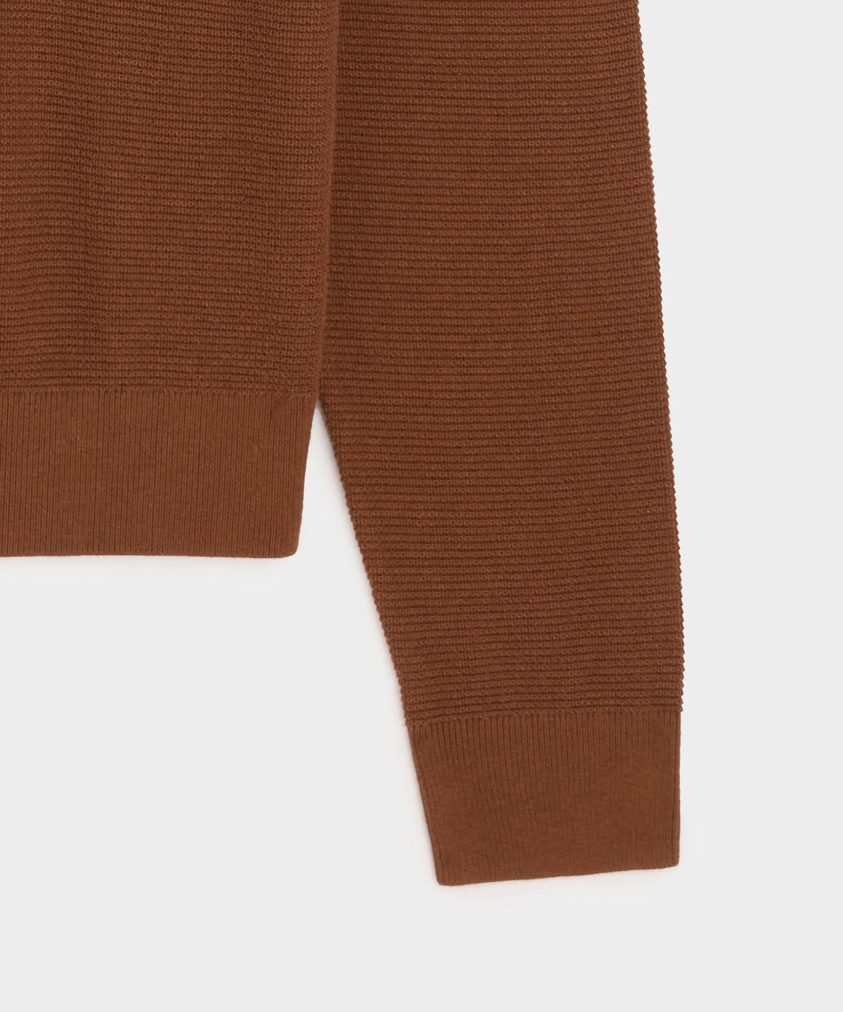 Todd Snyder Vista Sweater Polo - Cigar