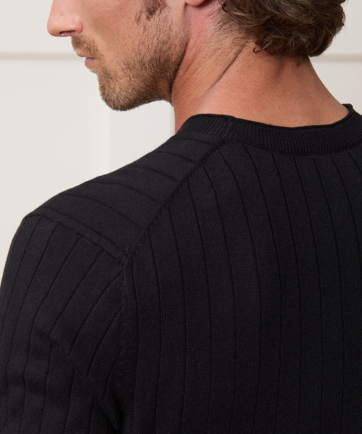 Todd Snyder Lightweight Linen-Cotton Crewneck Sweater - Black