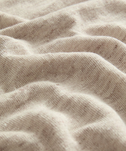 Todd Snyder Relaxed Linen Sweater Tee - Chalk