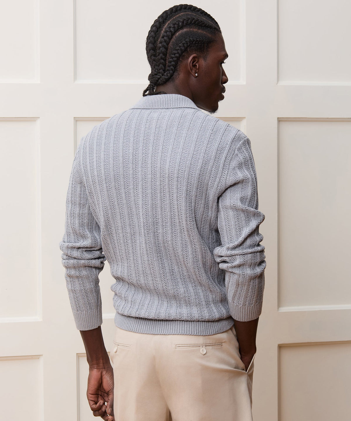Todd Snyder Nightcap Sweater Polo - Grey