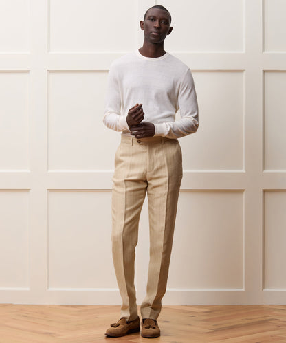 Todd Snyder Silk-Cashmere Crewneck Sweater - Bisque