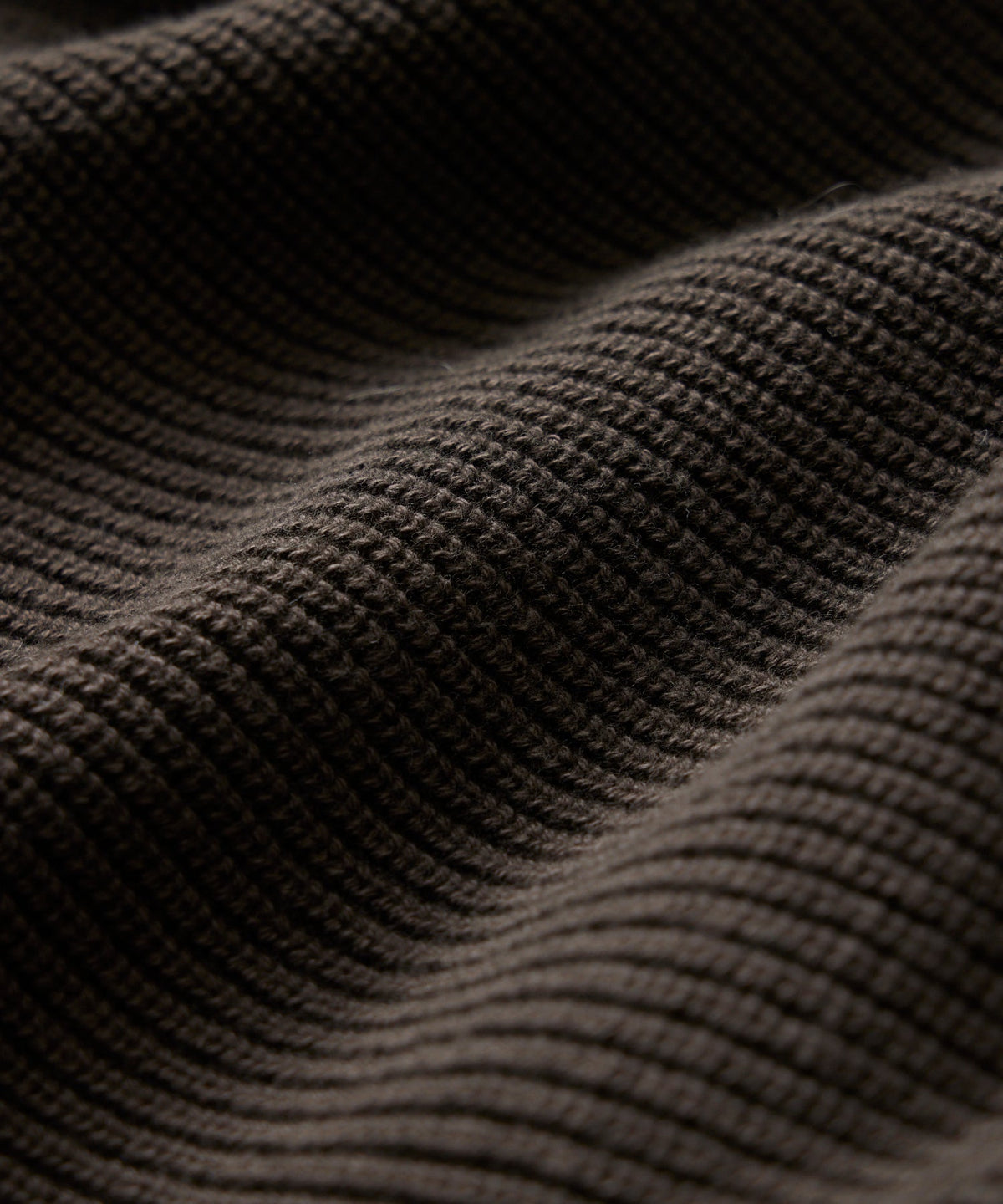 Todd Snyder Beechwood Full-Zip Sweater - Espresso Bean