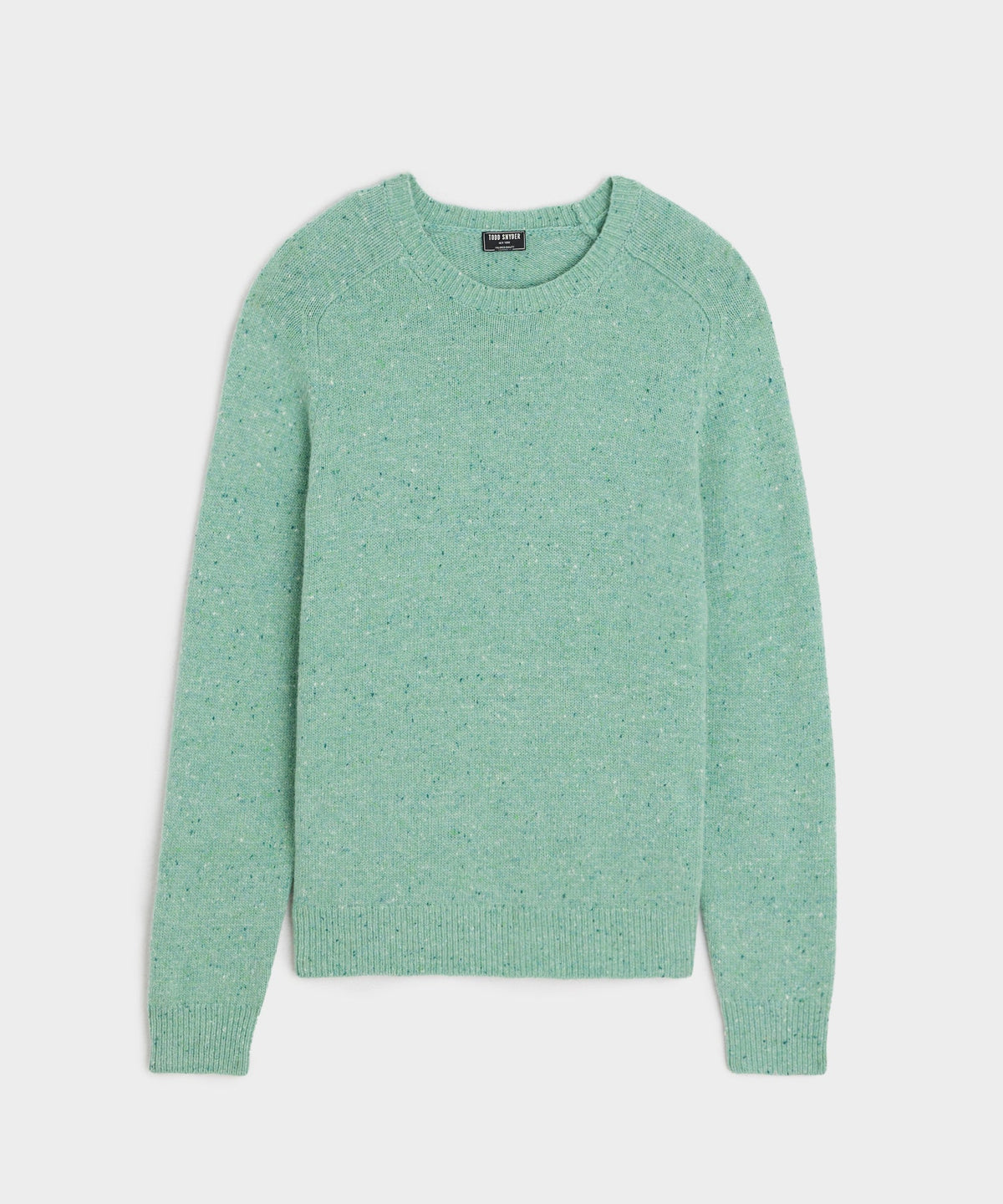 Todd Snyder Donegal Crewneck Sweater - Pale Mint
