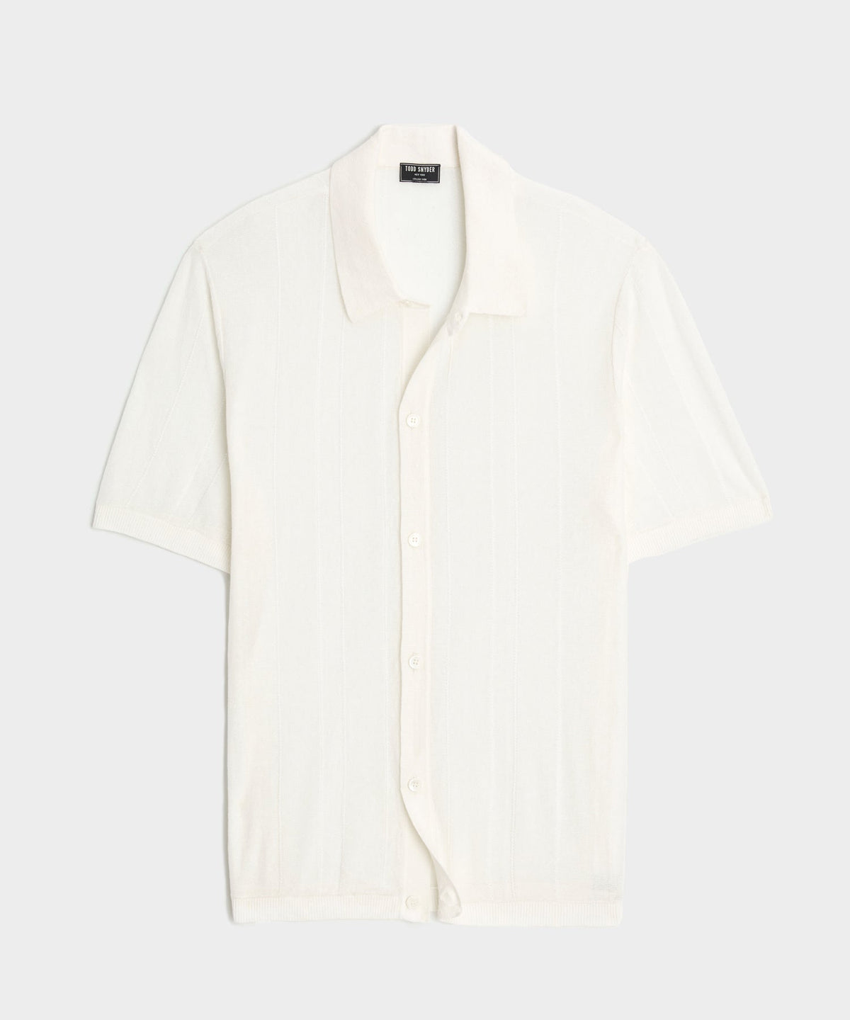 Todd Snyder Italian Linen Sweater Polo - Bisque