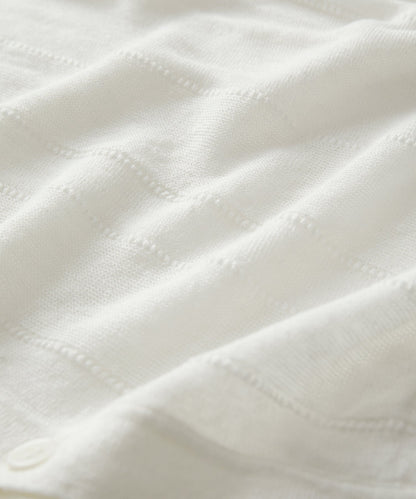Todd Snyder Italian Linen Sweater Polo - Bisque