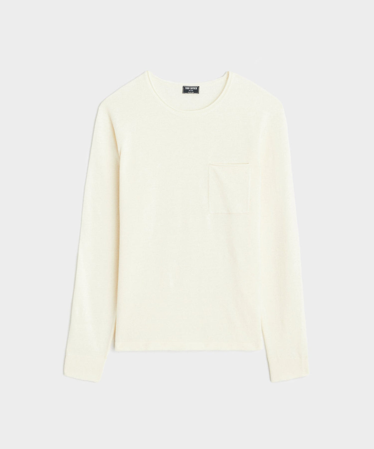 Todd Snyder Linen Shore Sweater - Bisque