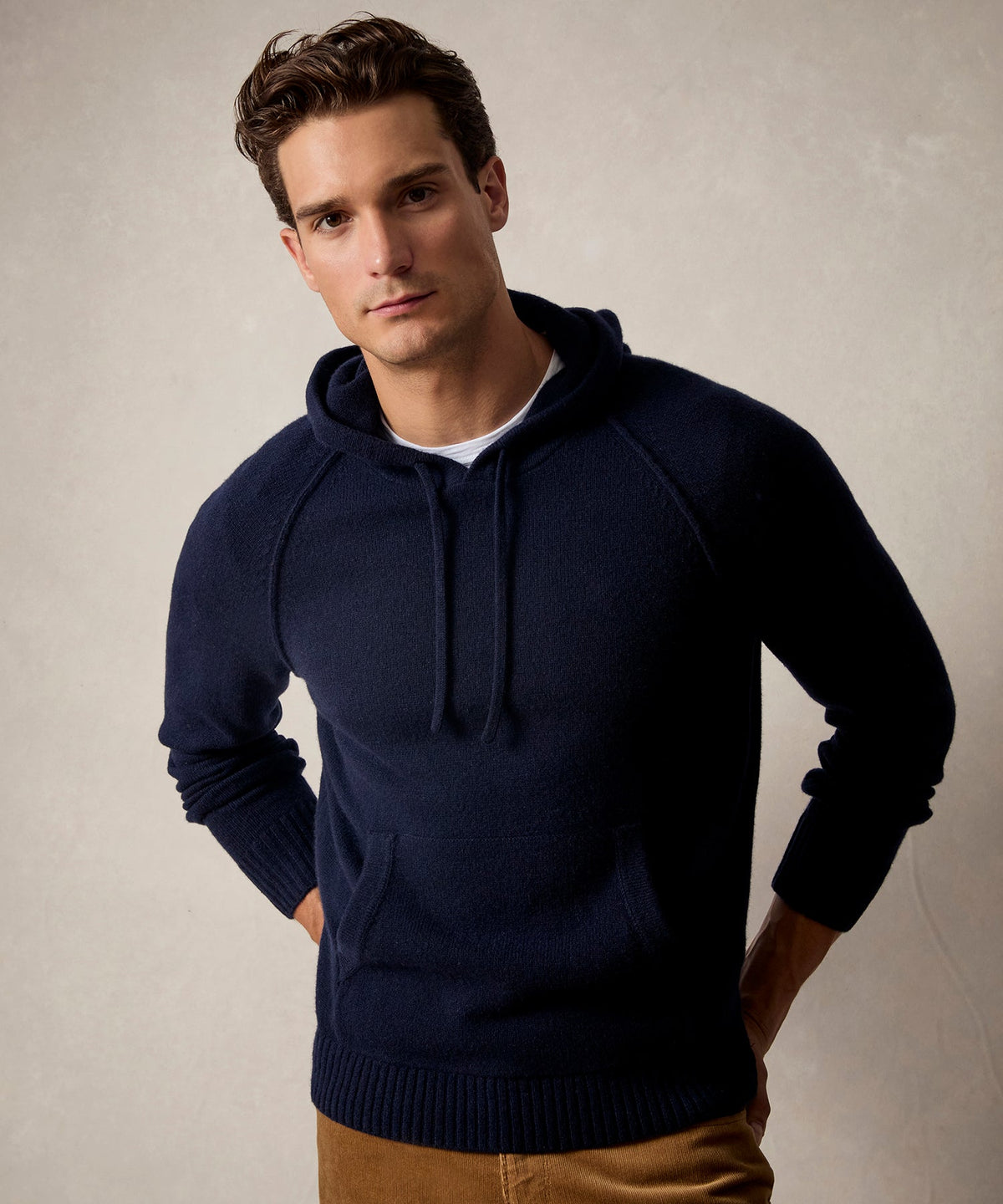 Todd Snyder Nomad Cashmere Hoodie - Navy