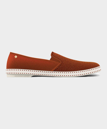 Todd Snyder Rivieras Classic Toile Espadrille - Tuscan Terracotta