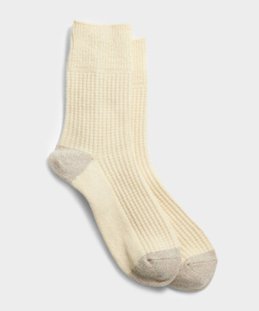 Todd Snyder RoToTo Special Trio Socks - Off White